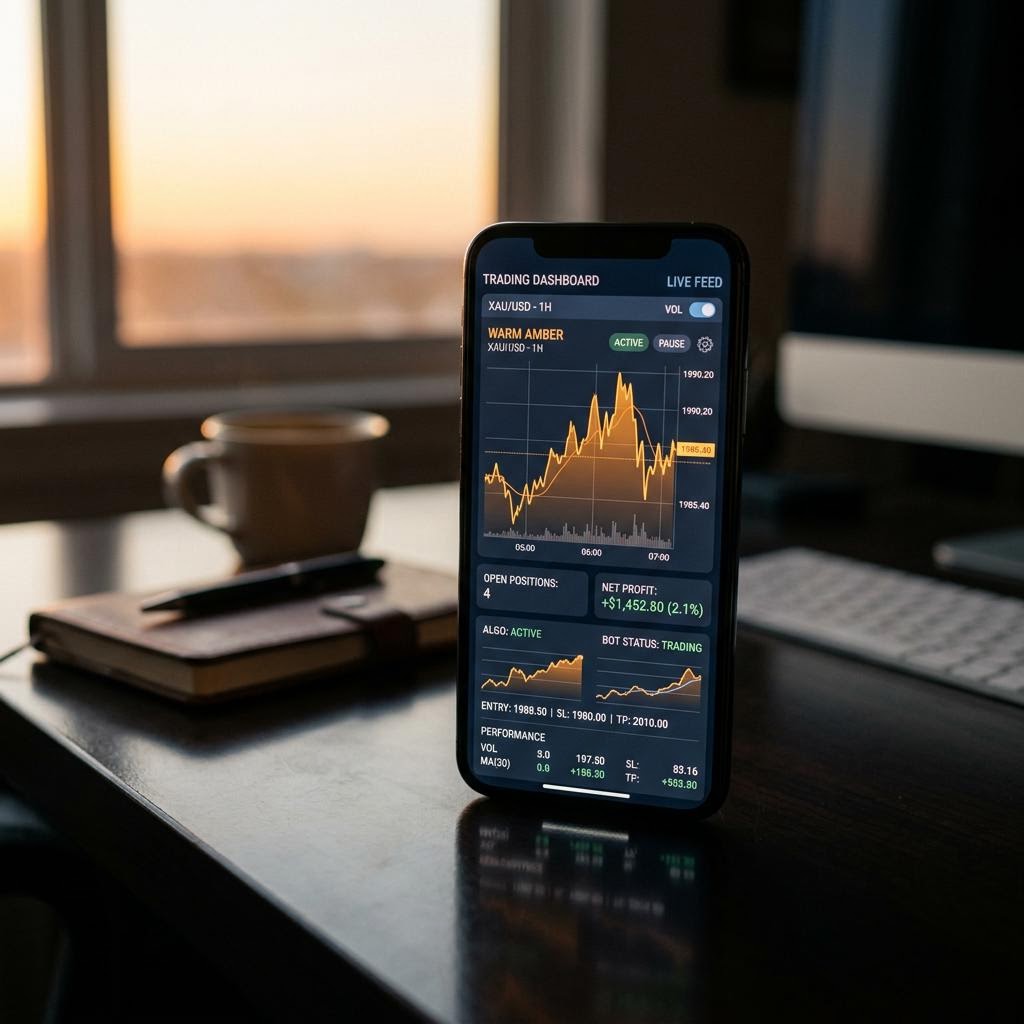 Assay Cambistorine mobile dashboard interface